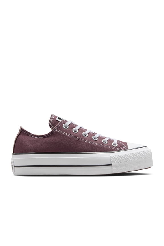 Chuck Taylor All Star Lift Platform Low Women's Shoes, Trail Mixed/Natural Ivory, Size 9.5