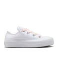 thumbnail image 1 of Converse Chuck Taylor All Star Lift Platform Low Women's Sneakers, White/White/Blush Hush, Size 7.5, 1 of 1