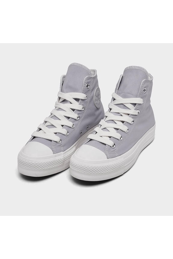 Chuck Taylor All Star Lift Platform WMNS Shoes, Ghost Town/Vintage White, Size 5.5