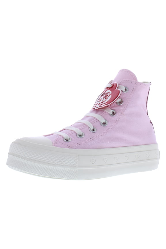 Chuck Taylor All Star Lift High Womens Shoes Size 8.5, Color: Sugar Berry/Egret/Sugar Berry