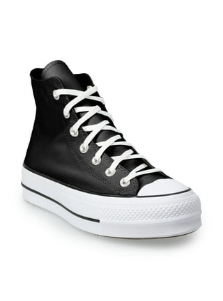 Kohls black converse high tops top