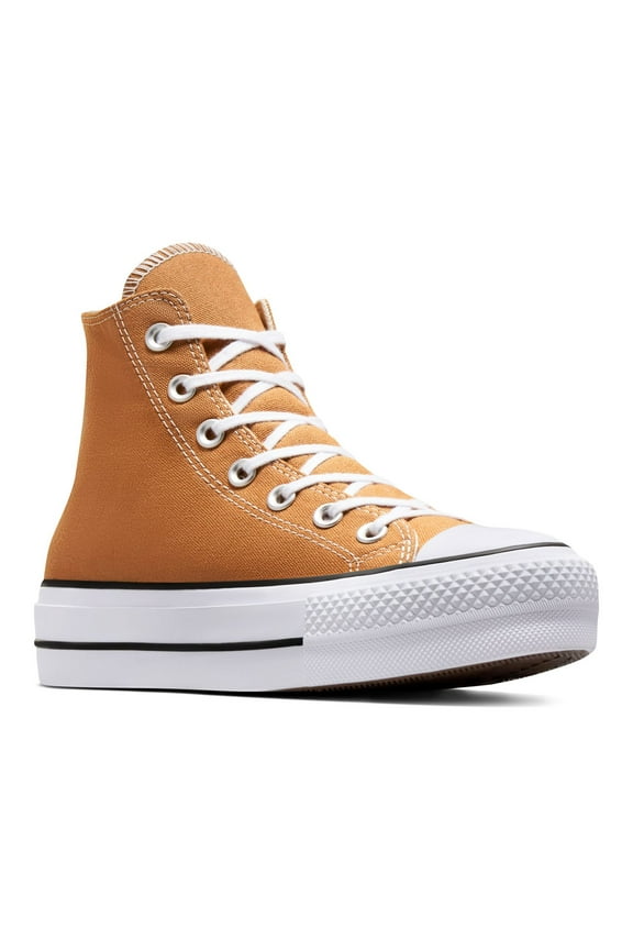Chuck Taylor All Star Lift Women's Platform High-Top Sneakers Color: Gingersnap Size: 11