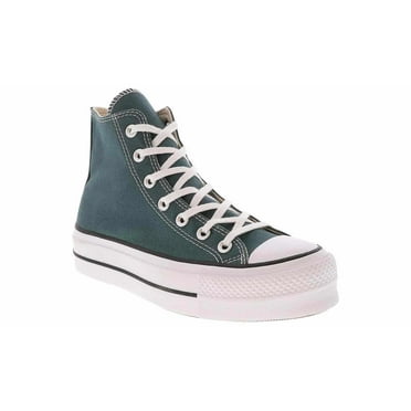 Converse Chuck Taylor All Star Lift Women's Platform High-Top Sneakers Color: Green Size: 6