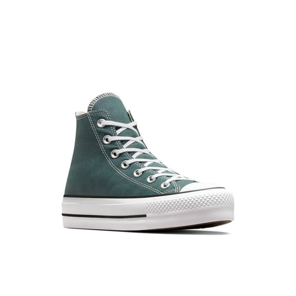 Converse Chuck Taylor All Star Lift Women's Platform High-Top Sneakers Color: Green Size: 7