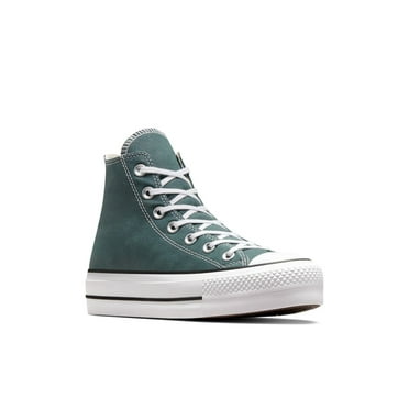 Converse Chuck Taylor All Star Lift Women's Platform High-Top Sneakers Color: Green Size: 8.5