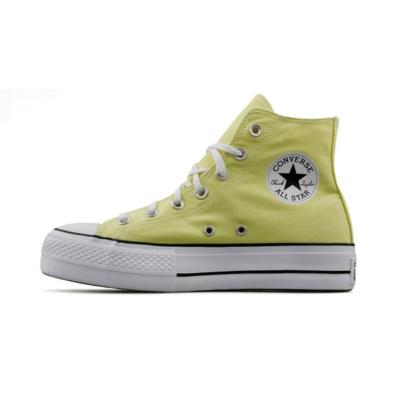 Converse Chuck Taylor All Star Lift Women's Platform High-Top Sneakers Color: White Black Size: 7