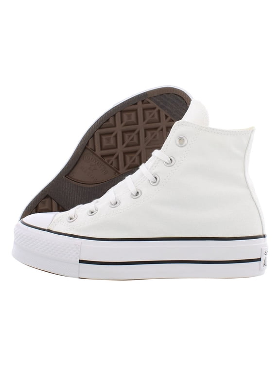 Women's Chuck Taylor All Star Platform HI Training Shoes - White/Black