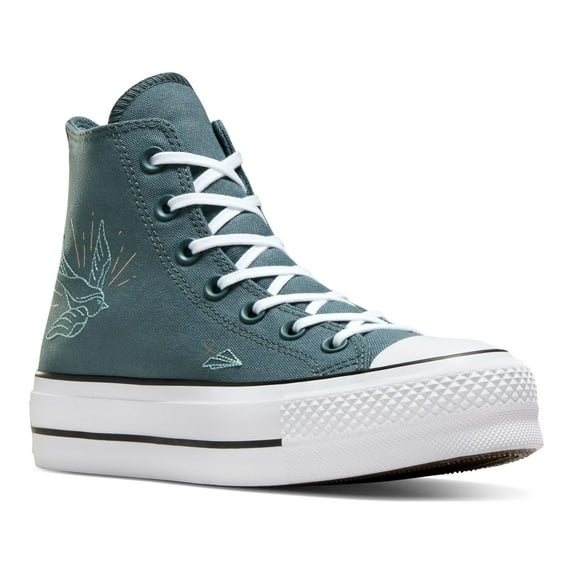 Converse Chuck Taylor All Star Lift Women's Platform Sneakers Color: Neutral Teal Size: 8