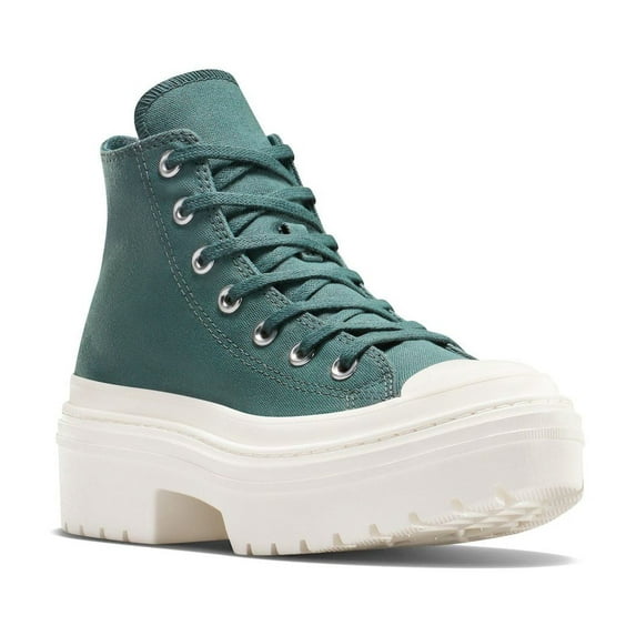 Converse Chuck Taylor All Star Lugged Heel Women's Platform Shoes Color: Green Size: 6.5