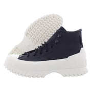 Converse Chuck Taylor All Star Lugged Winter 2.0 Unisex Shoes, Color Black/Bold Mandarin/Egret, 7.5 Women/5.5 Men