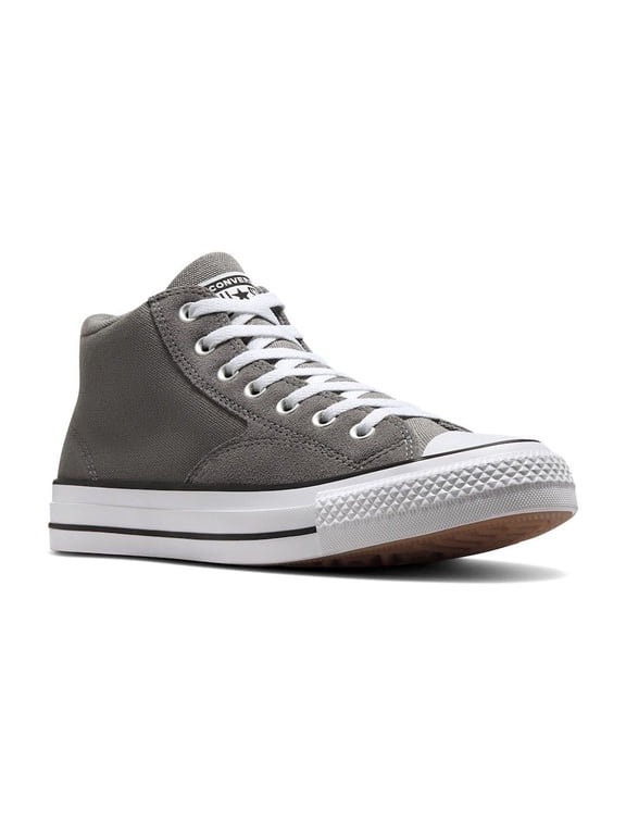 Chuck Taylor All Star Malden Street Canvas & Suede Men's Mid Sneakers Color: Grey Size: 11.5