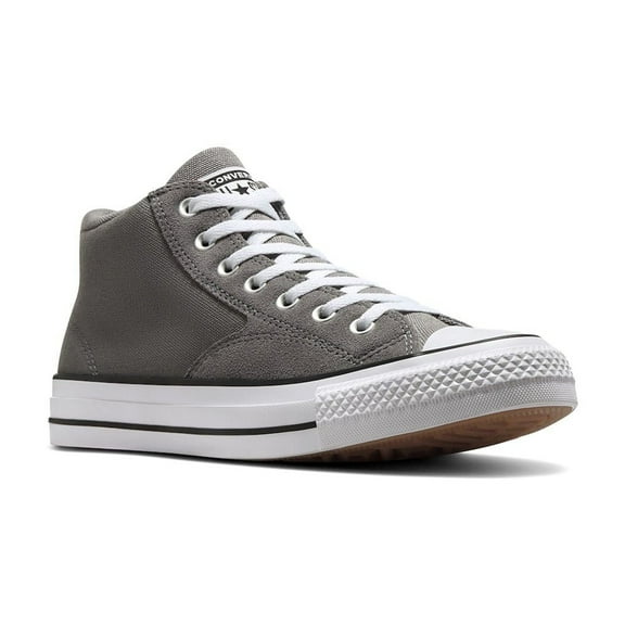 Converse Chuck Taylor All Star Malden Street Canvas & Suede Men's Mid Sneakers Color: Grey Size: 8