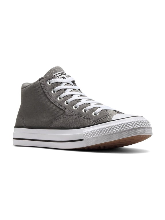 Chuck Taylor All Star Malden Street Canvas & Suede Men's Mid Sneakers Color: Grey Size: 8