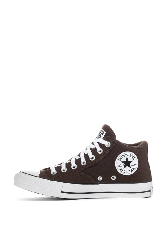 Unisex Chuck Taylor Malden Mid Street Canvas Sneaker - Lace up Closure Style - Brown White 13