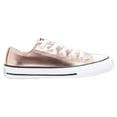 thumbnail image 1 of Converse Chuck Taylor All Star Matallic Junior High Top Unisex/Child shoe size Little Kid 10.5  Casual 670180F Blush White B, 1 of 1