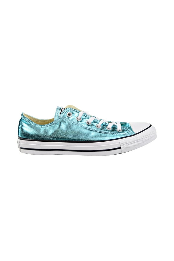 Chuck Taylor All Star Metallic OX Mens Shoes Fresh Cyan-Black-White 155560f