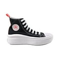 thumbnail image 1 of Converse Chuck Taylor All Star Move Canvas High-Top Sneaker, 5, Black, 1 of 6