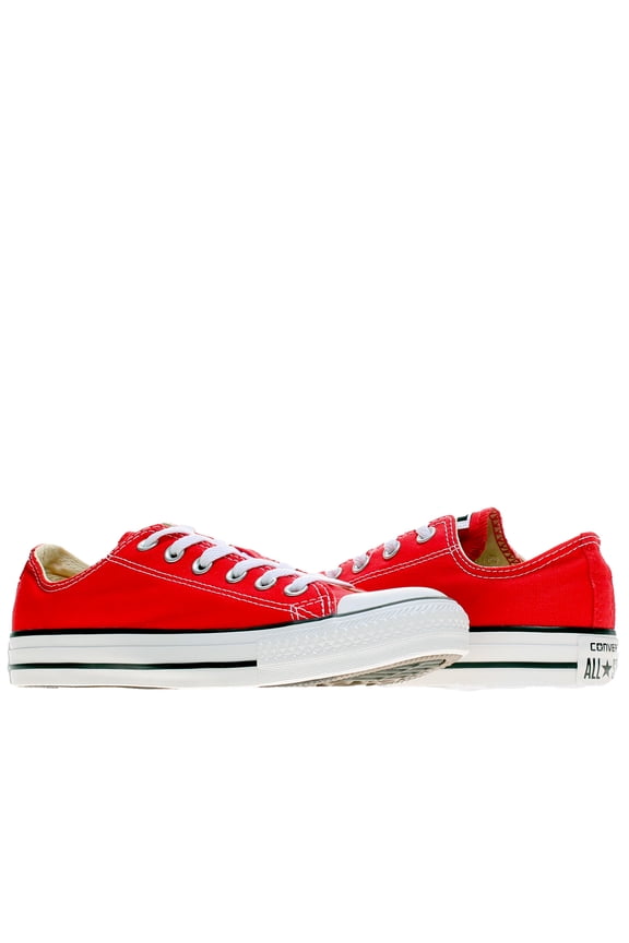 Chuck Taylor All Star Canvas Adult Low-Top Sneakers Color: Red Size: M9.5W11.5