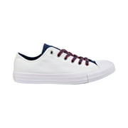 Converse Chuck Taylor All Star OX Mens Shoes White-Navy-Gym Red 160467c