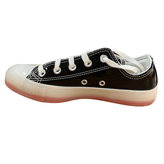 Converse Chuck Taylor All Star OX Unisex Black & White Low Top Shoes Size (4 Men's/6 Women's, Black)