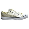 thumbnail image 1 of Converse Chuck Taylor All Star OX Unisex Shoes Light Gold/White153181f, 1 of 6