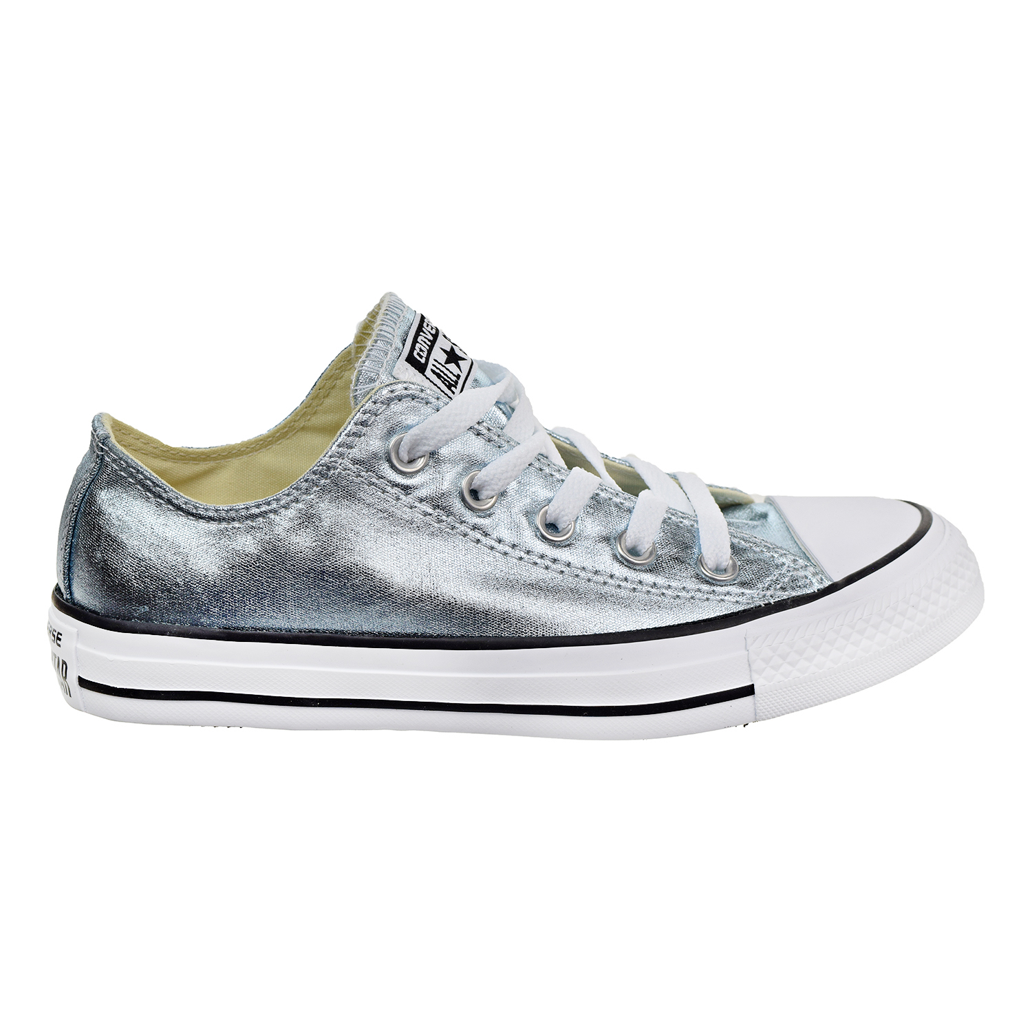 Converse Chuck Taylor All Star OX Unisex Shoes Metallic Blue 154038f - image 1 of 1