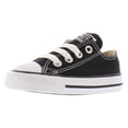 thumbnail image 1 of Converse Chuck Taylor All Star Ox Baby Boys Shoes Size 5, Color: Black, 1 of 3