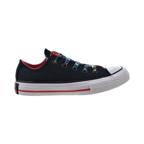 Converse Chuck Taylor All Star Ox Kids' Shoes Black-Ultra Red-White 656031f