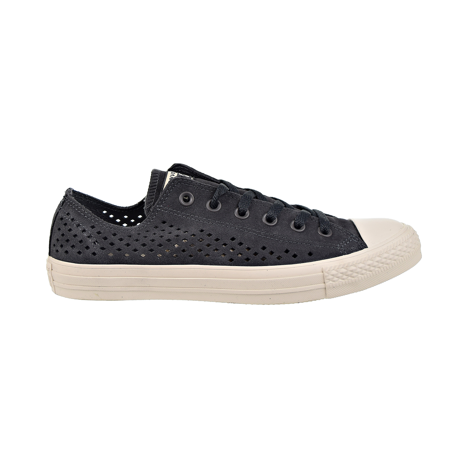 Converse Chuck Taylor All Star Ox Men's Shoes Perforated Almost Black 160464c - image 1 of 6