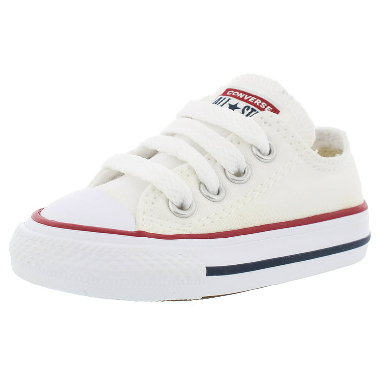 Converse Chuck All Star Oxford Baby and Toddler Shoes Size 8, Color: White - Walmart.com