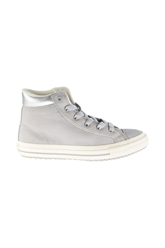 Chuck Taylor All Star PC Boot Hi Kids' Shoes Ash Gray-Pure Silver 666578c