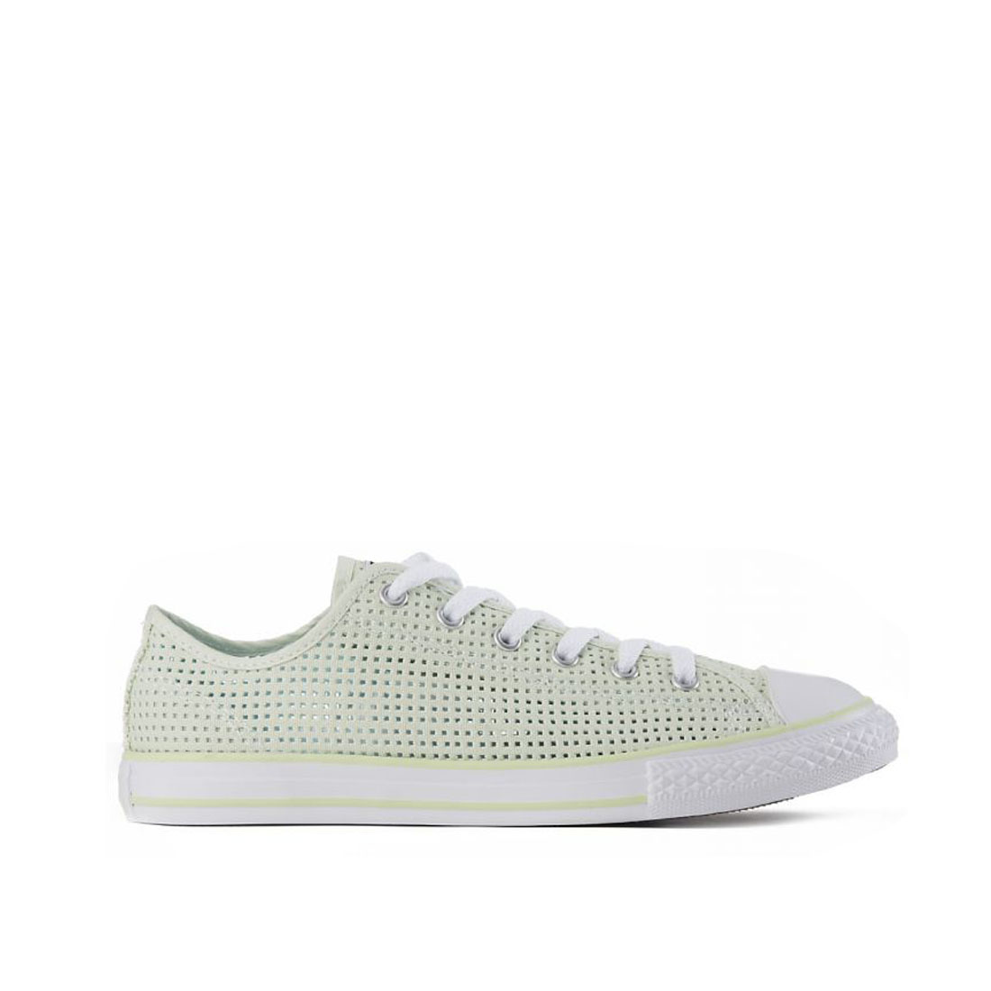 Converse Chuck Taylor All Star Perforated Unisex/Adult shoe size 5  Casual 651808F Green - image 1 of 1