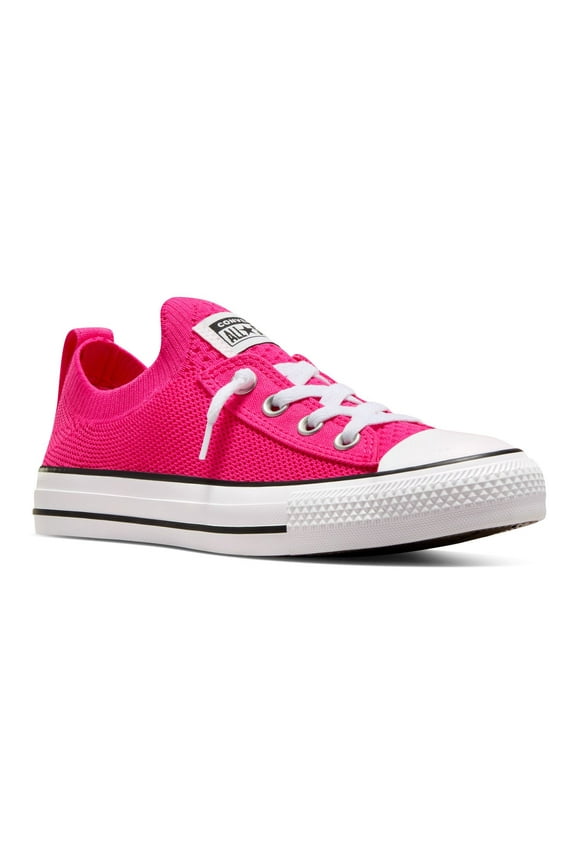 Chuck Taylor All Star Shoreline Knit Women's Slip-On Shoes Color: Chaos Fuchsia Size: 7