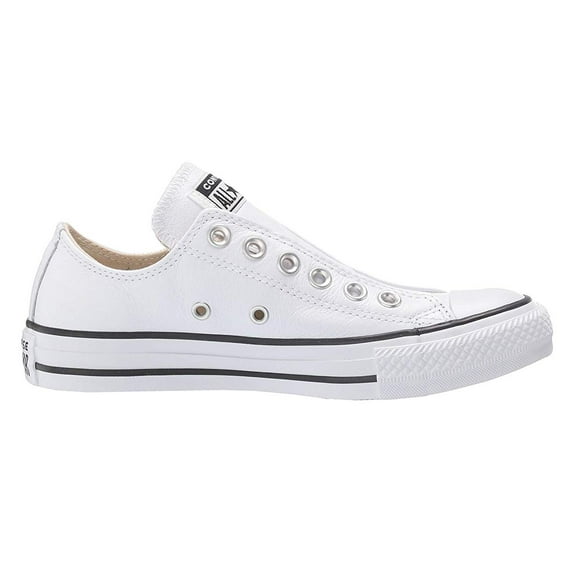Converse Chuck Taylor All Star Slip Basic Leather - Slip White/White/Black