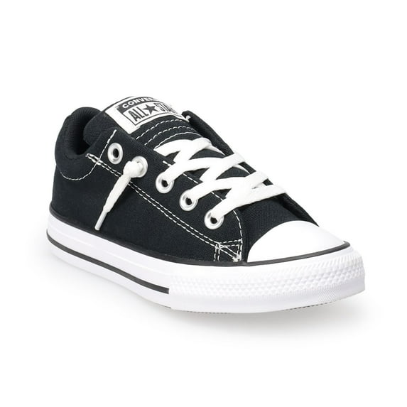 Converse Chuck Taylor All Star Street Little Kid Boys' Sneakers Color: Black White Size: 12