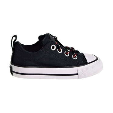Converse Chuck Taylor All Star Street Slip Toddler's Shoes Black/ Enamel Red 762342f