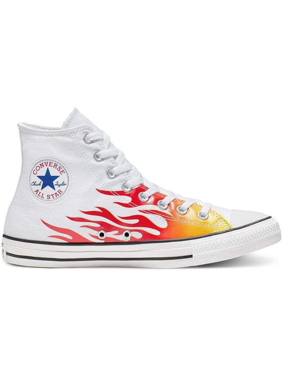 Chuck Taylor All Star Unisex High Archive Print White Hi Shoes 9.5 M/11.5 W