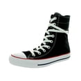 thumbnail image 1 of Converse Chuck Taylor Hi Rise Xtra High Black/White Women's 549587F Size 6 Medium, 1 of 4