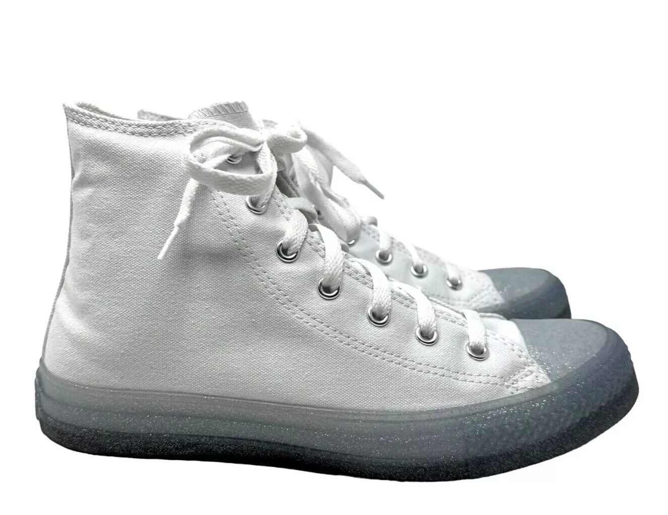 Converse Chuck Taylor High Shoes White Canvas Casual Sneakers Kids A02927F