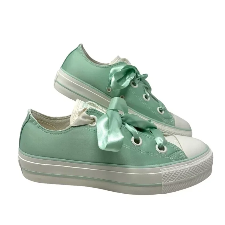 Converse platform verde acqua sales