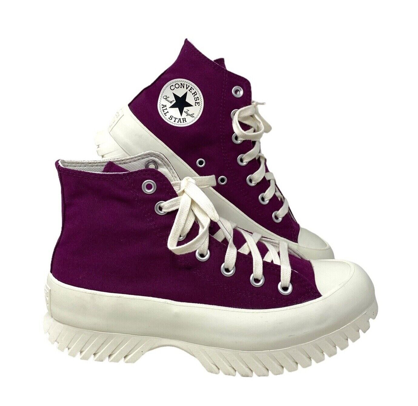 Converse Chuck Taylor Lugged 2.0 High Top Bordo Canvas Sneakers A03701C Walmart
