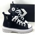 thumbnail image 1 of Converse Chuck Taylor Lugged Lift Platform Shoe Kid Leather Casual A05540C, 1 of 4