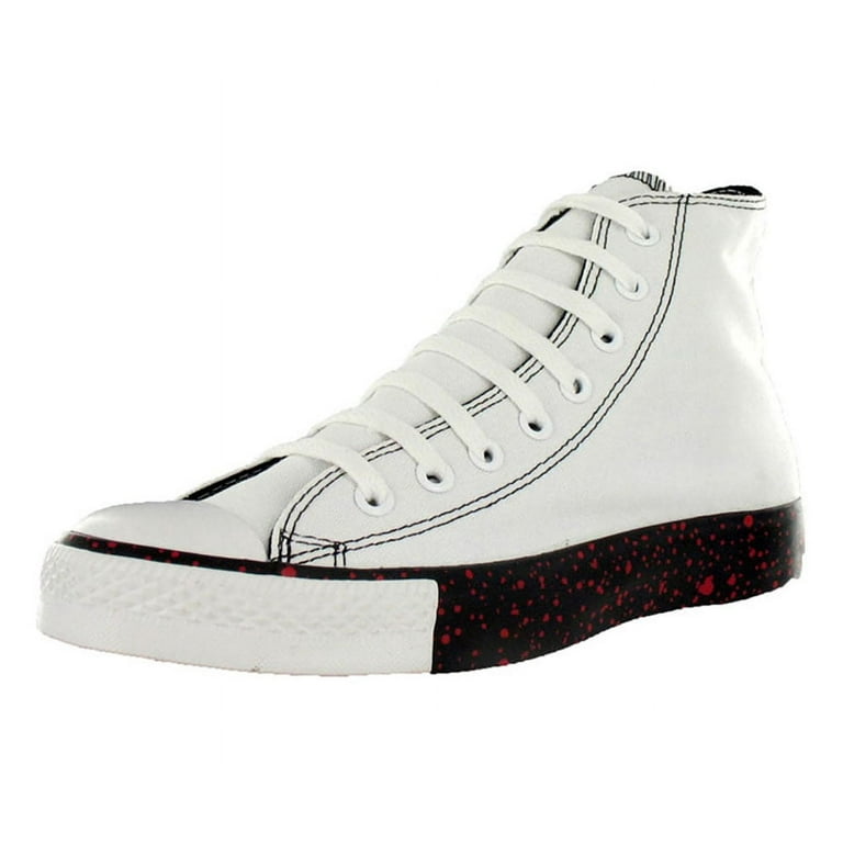 Converse Chuck Taylor Midsoles Hi White Black High Top Canvas Fashion Sneaker 8M 6M
