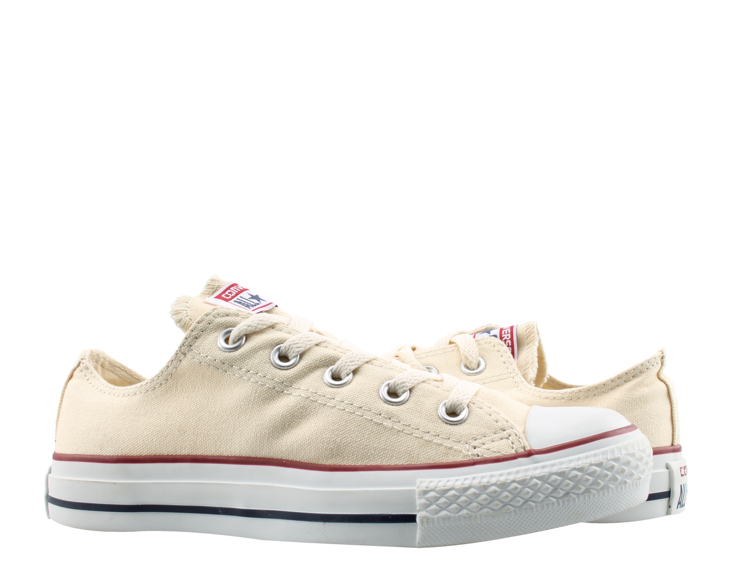 Converse Chuck Taylor OX All Star Big Kids Sneakers Unbleach White m9165 - image 1 of 6