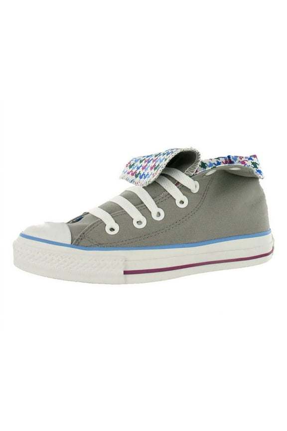 Chuck Taylor Roll Down Hi Drizzle Ankle-High Canvas Fashion Sneaker - 6M / 4M