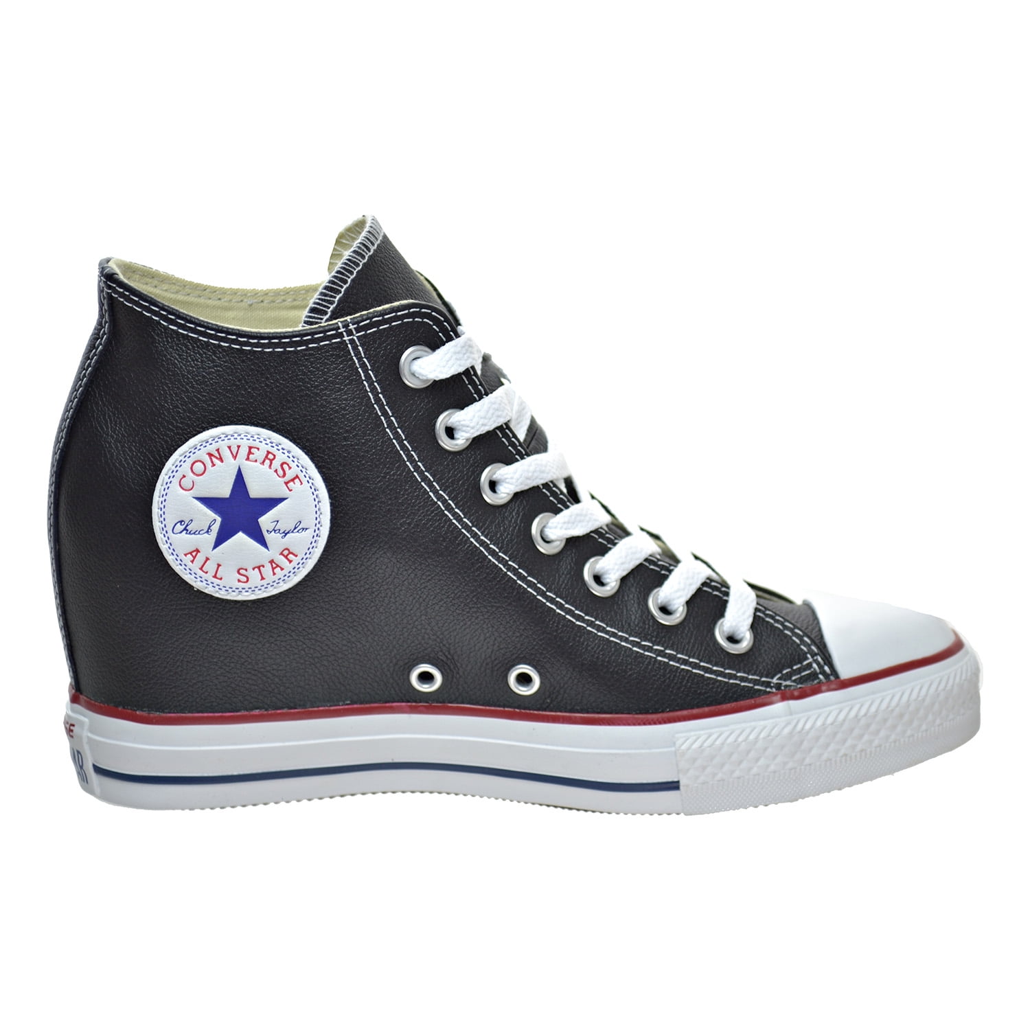 Converse Chuck Taylor All Star Lux Mid Fashion Sneaker Wedge Shoe