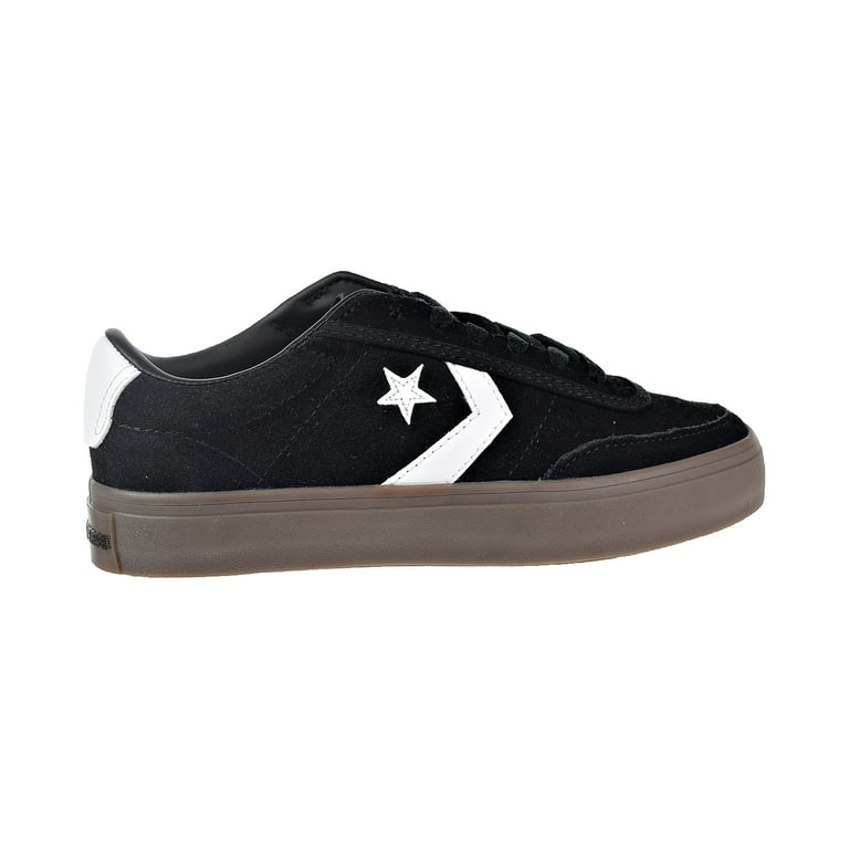 Converse Courtlandt OX Big Kids'/Men's Shoes Black-White-Brown