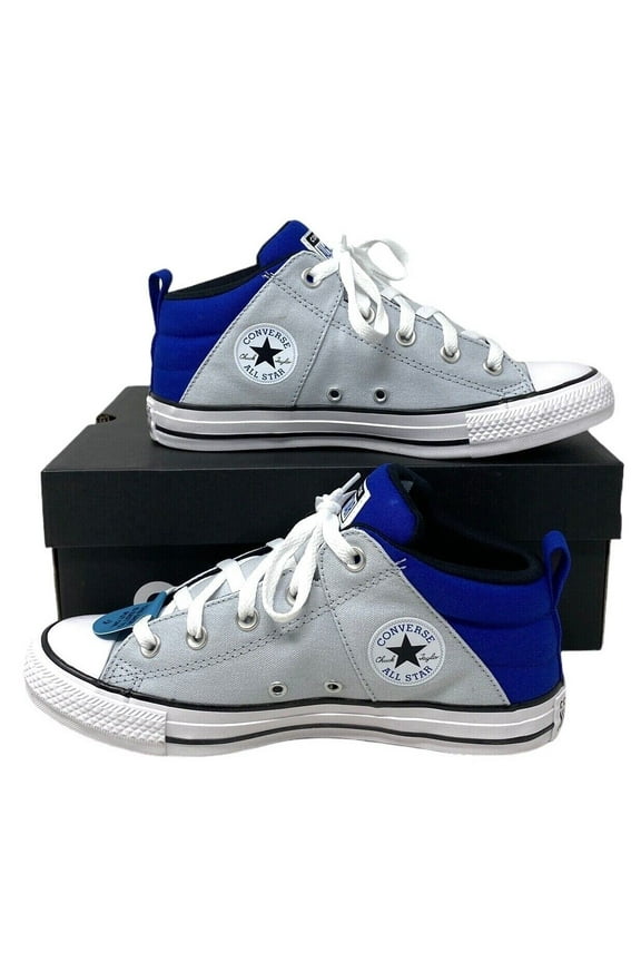 Ctas Axel Mid Shoes Sneakers Skate Gray Canvas Kid Casual A03607F