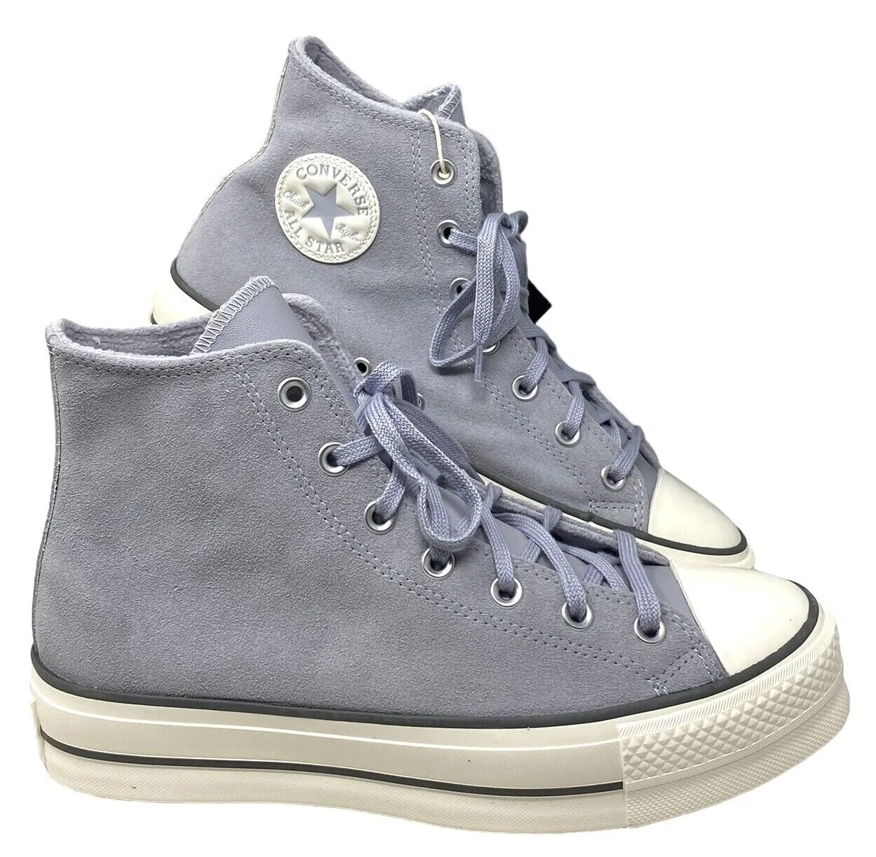 Converse Ctas Lift Hi Suede Platform Iron Gray Skate Shoe Sneakers A03251C Walmart