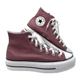 thumbnail image 1 of Converse Ctas Lift Platform Leather Pink High Top Women Size Shoes Skate A07858C, 1 of 5